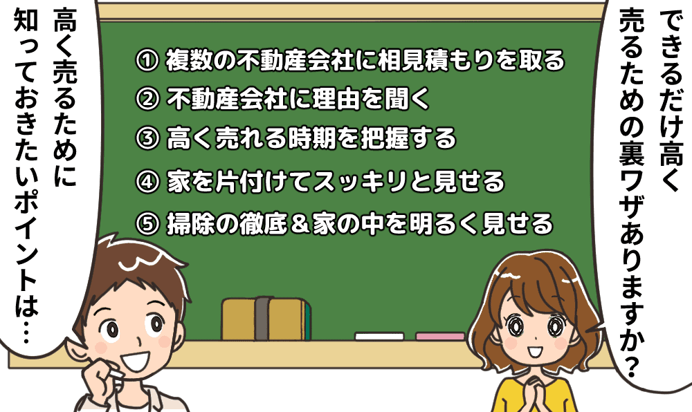 不動産売却時に知っておきたい高く売る5つのコツ 不動産売却超入門